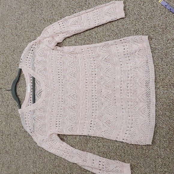 Garage Beautiful Light Pink Sweater Size XS EUC - Picture 1 of 8